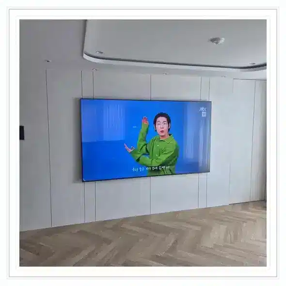 벽걸이TV 설치 상담용 거실 참고 사진 85