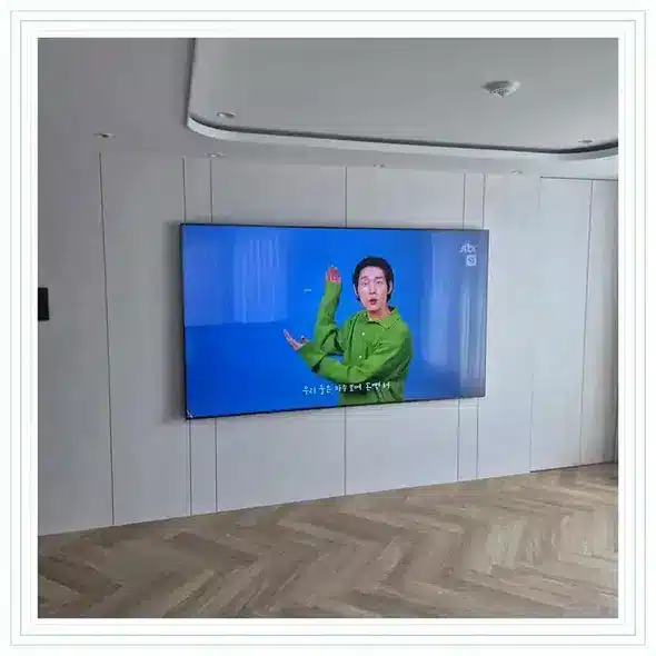 벽걸이TV 설치 상담용 거실 참고 사진 366